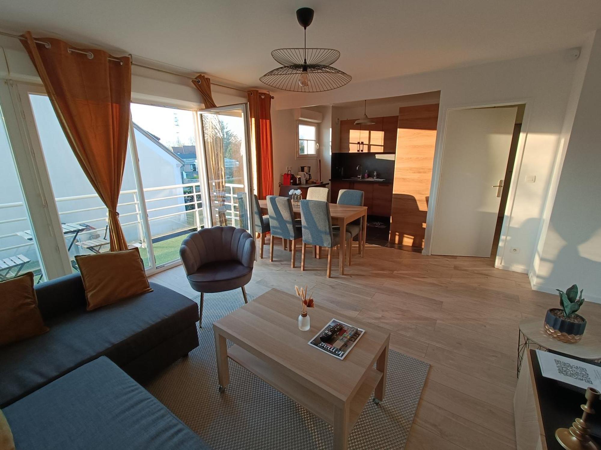 Les Vergers De Serris, 6 Personnes, 2 Pk Prives, Balcon, Lit Bebe Apartment *